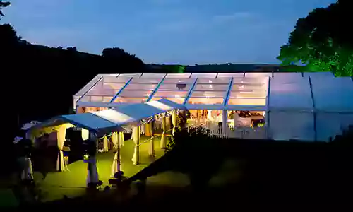 best 500 people transparent party tent