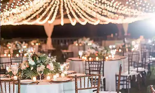 best backyard party transparent tent