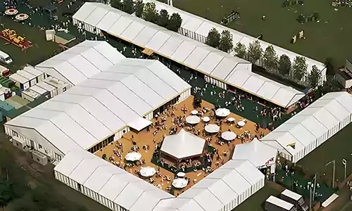 exhibit tent