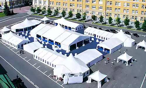 exhibit tents