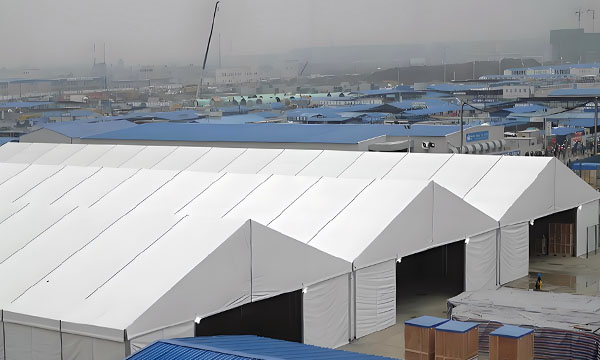 temporary building structures