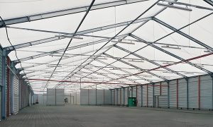 temporary buildings