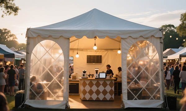 transparent canopy tent