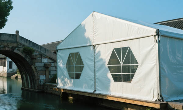 transparent dome tent
