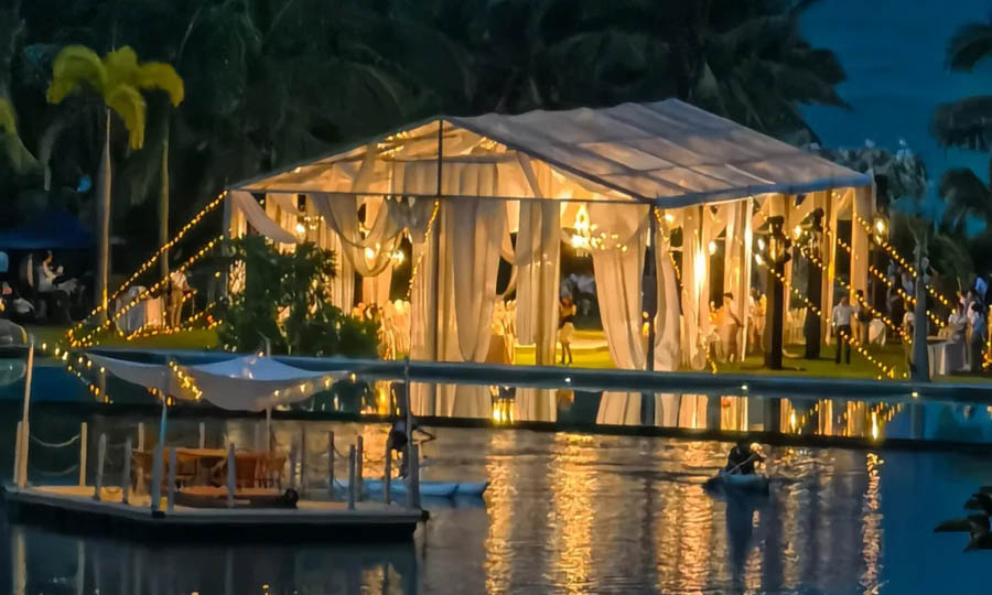 Clear Roof Marquees wedding