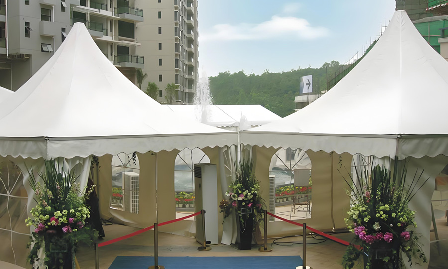 Chinese Hat Pagoda Marquee