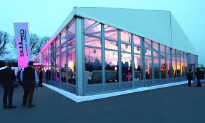 luxury glass marquee manufacturer