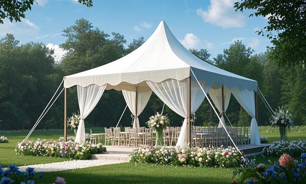 pagoda wedding tent