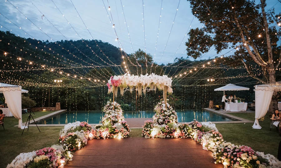 transparent pagoda tent for wedding
