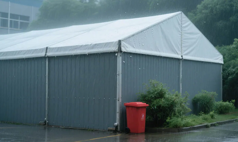commercial storage shelter