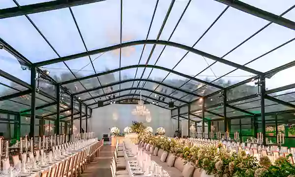 conservatory tent wedding