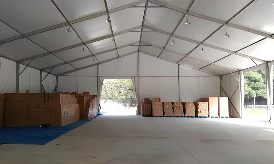 pvc storage tent