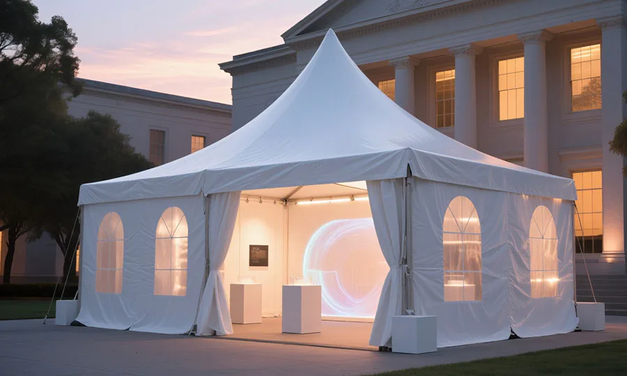 white Pagoda Marquees for Sale