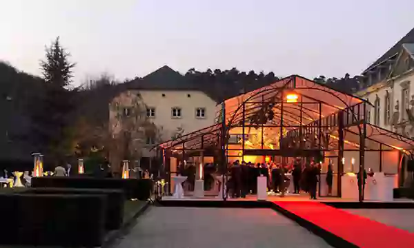 atrium tent intimate event space