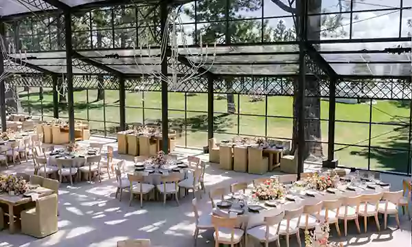 atrium tent wedding venue