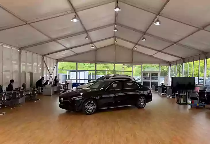 best big tents structur for car show