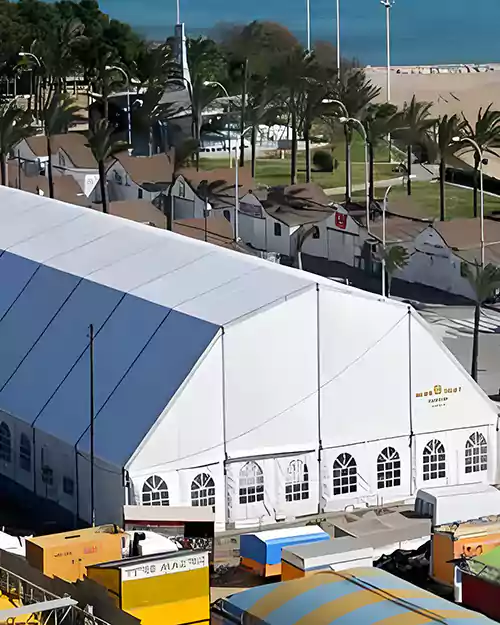 cheap huge polygon tent