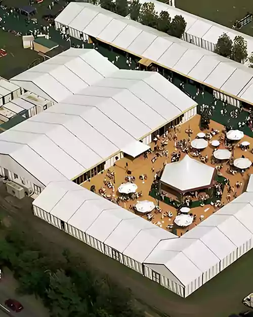 exhibition a frame structure tent
