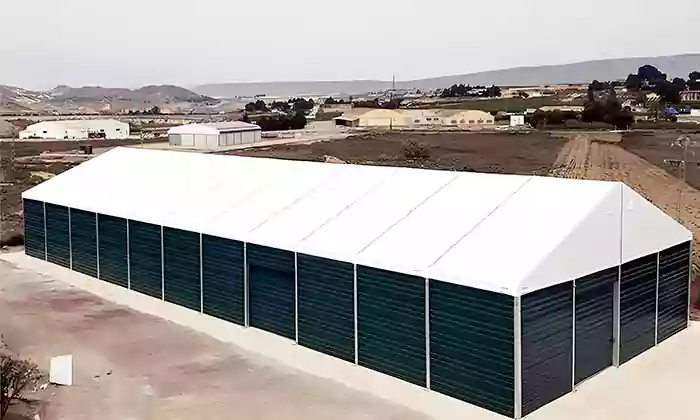 flexible warehouse tent