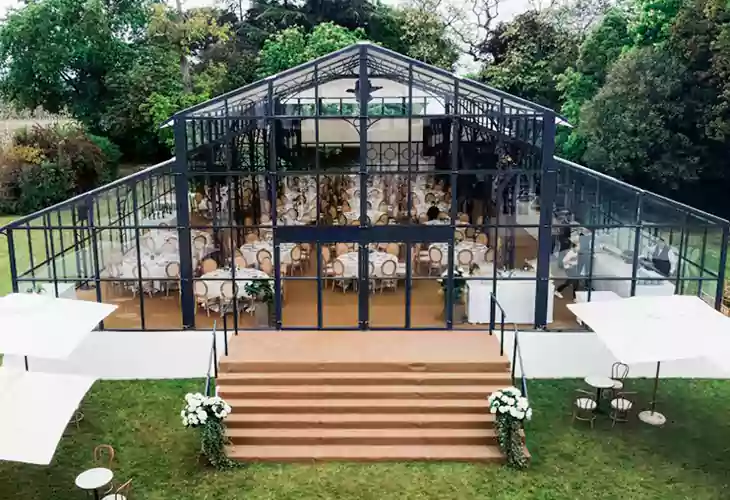 glass frame tent​