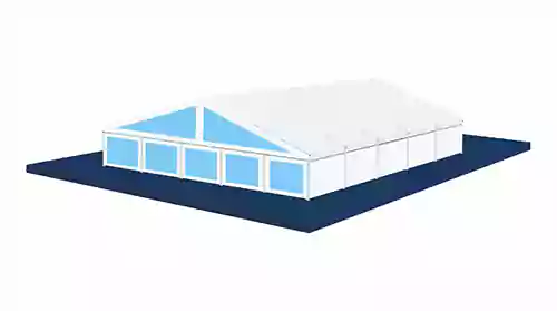 large clear tent
