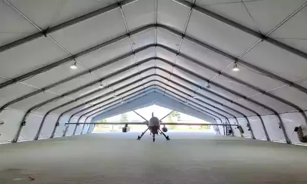 aircraft tent