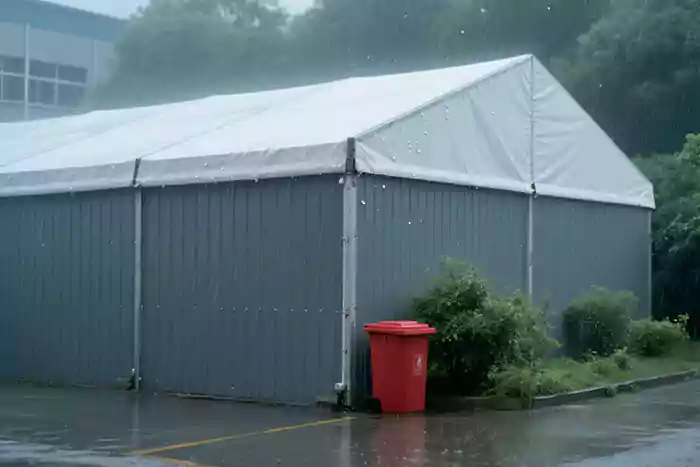 huge industrial canopy tents