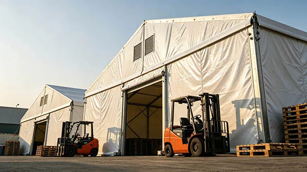 storage warehouse tent