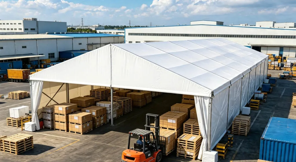 Industrial Lunch Tents